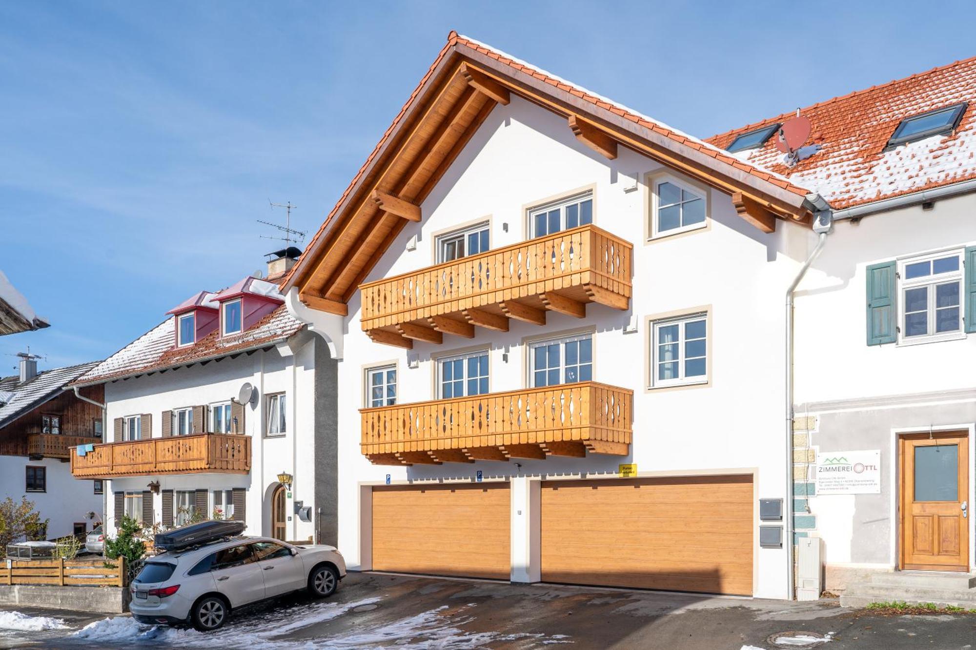Liboria I Traumhafte Ferienwohnung In Aidling Am Riegsee Mit Atemberaubendem Blick Auf Die Majestaetische Zugspitze! Luaran gambar